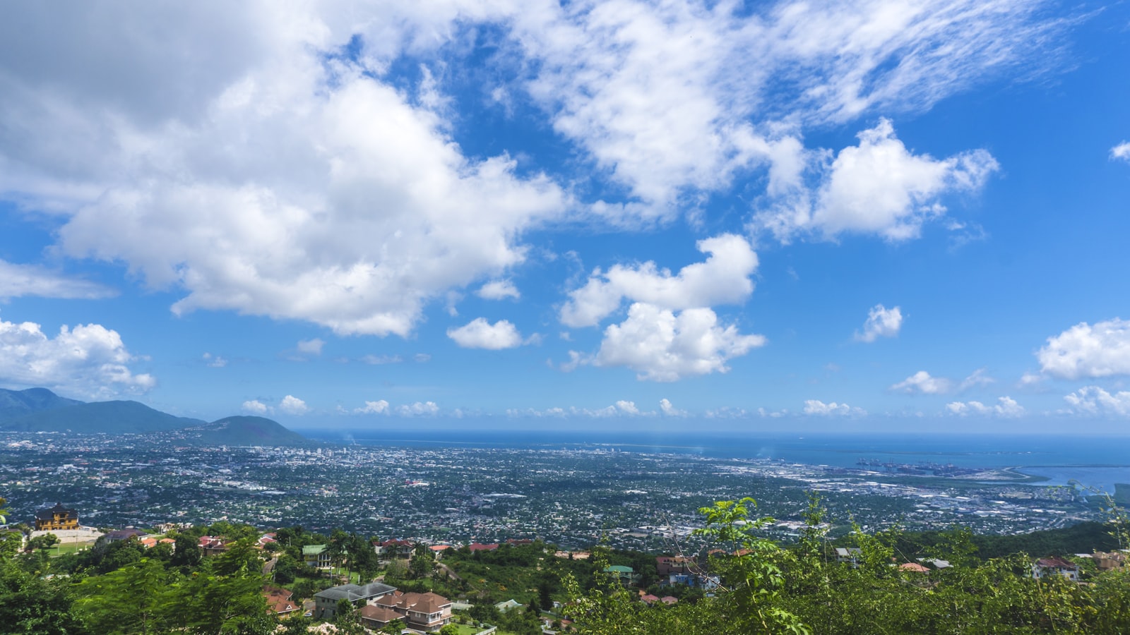Aerial view of Kingston, Jamaica, and its harbour, the capital behind the government's September 2026 international bond issuance